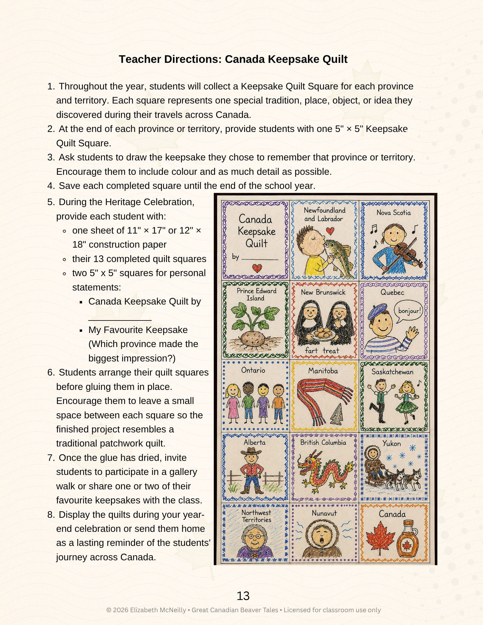 Alberta Social Studies TIME & PLACE - Heritage & Traditions (Grade 2)