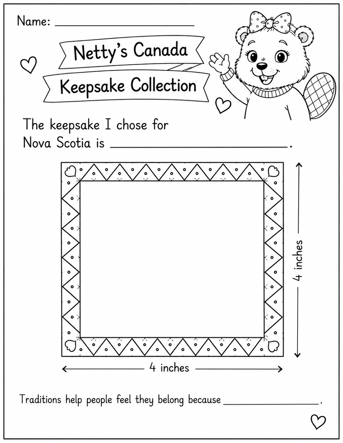 Alberta Social Studies TIME & PLACE - Heritage & Traditions (Grade 2)