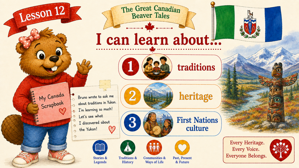 Alberta Social Studies TIME & PLACE - Heritage & Traditions (Grade 2)