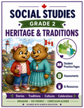 Alberta Social Studies TIME & PLACE - Heritage & Traditions (Grade 2)