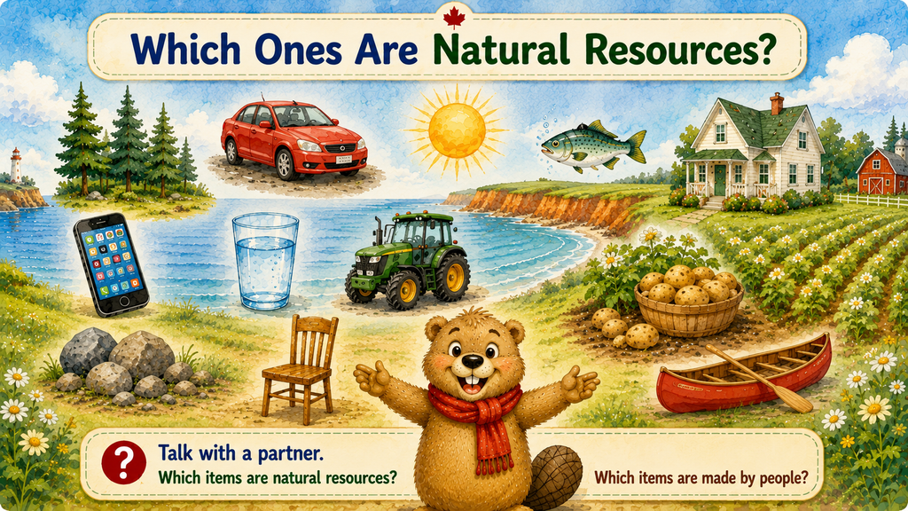 Alberta Social Studies "Time & Place" Physical Regions (Grade 2)
