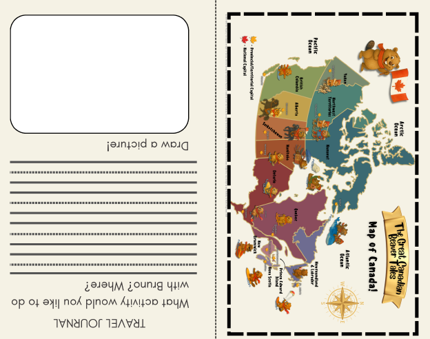 Alberta Social Studies "Time & Place" Physical Regions (Grade 2)