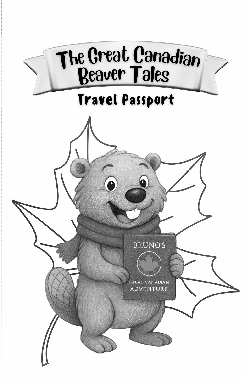 Passport Activity - Black & White