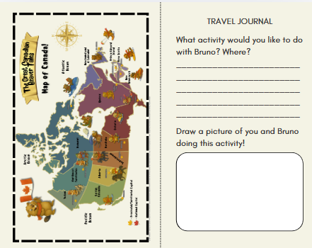 Passport Activity - Black & White version