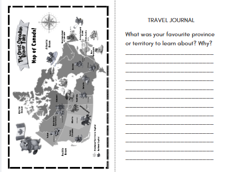 Passport Activity - Black & White