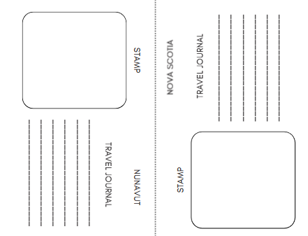 Passport Activity - Black & White